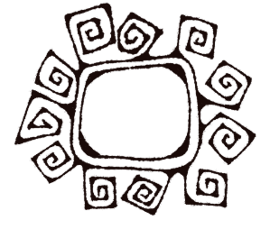 Spiral frame mark